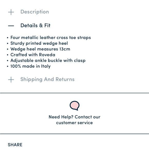 NWT!!! La Double J Tones wedge - Picture 7 of 7